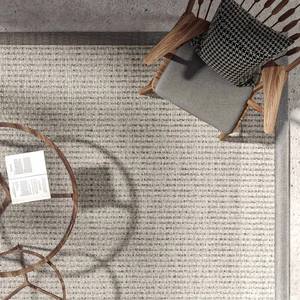 Cool Halı Milano 666 Gri M04 Hasır Dokulu Halı Kilim Salon Mutfak Koridor Kesme Yolluk Bordürlü Dokuma Makine Halısı