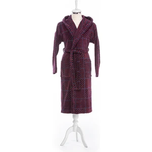 Hawai Maro Kadife Kapüşonlu Bornoz S/m Beden