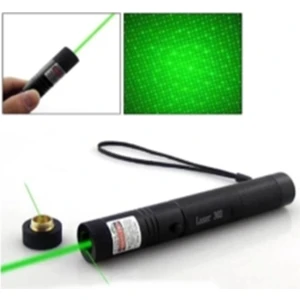 Gold-Police Şarjlı Anahtar Emniyetli Yeşil Lazer Pointer Kaliteli ve Güçlü Işık
