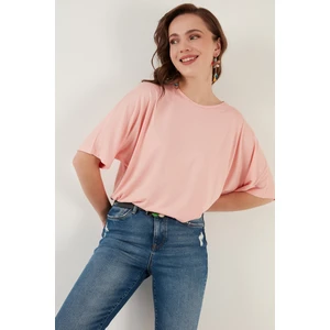 Bisiklet Yaka Oversize Bluz Bayan Bluz 5864528
