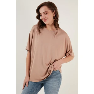 Bisiklet Yaka Oversize Bluz Bayan Bluz 5864528