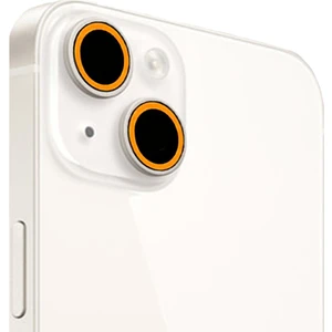 Iphone 13/13 Mini Fosforlu Turuncu Kamera Koruyucu