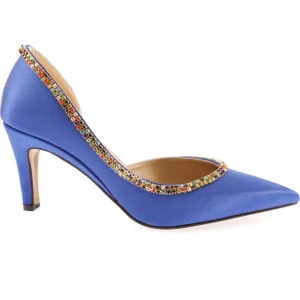 1328 Kadin Transparan Detayli Stiletto