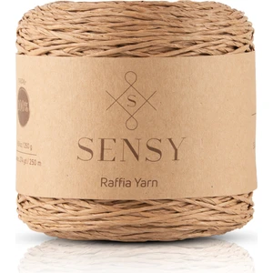 Premium 250 Gram Doğal Kağıt İp, Hasır Kağıt İplik, Rafya, Çanta, Supla, Şapka İpi, 250 Metre