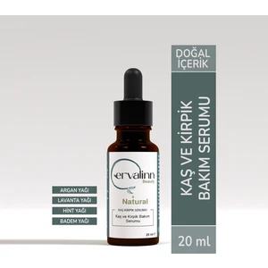 Kaş Kirpik Bakım Yağı (Serum) Onarıcı Besleyici Uzatıcı 20 ml+DUDAK BALSAMI HEDİYE