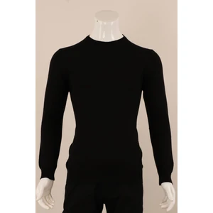 Slim Fit Yünlü Triko