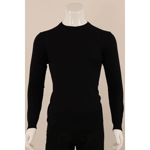 Slim Fit Yünlü Triko