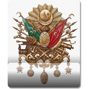 Osmanlı Tuğrası Bilek Destekli Mousepad Model - 2