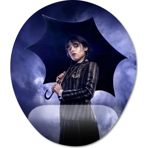 Wednesday Bilek Destekli Mousepad Model - 1 Oval