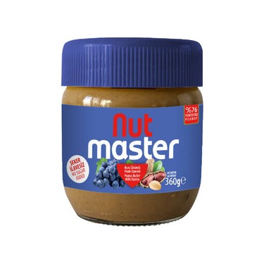 Nut Master Kuru Üzümlü Yerfıstığı Ezmesi 360 G - Migros