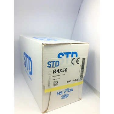 Std Sunta Vidası 4X50 500