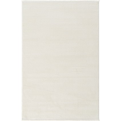 Vetrina 3601 Krem Yumuşak Dokulu Halı Kilim Salon Mutfak Koridor Kesme Yolluk Dokuma Makine Halısı