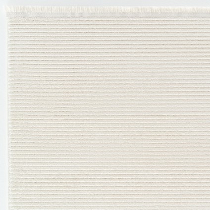 Vetrina 3601 Krem Yumuşak Dokulu Halı Kilim Salon Mutfak Koridor Kesme Yolluk Dokuma Makine Halısı