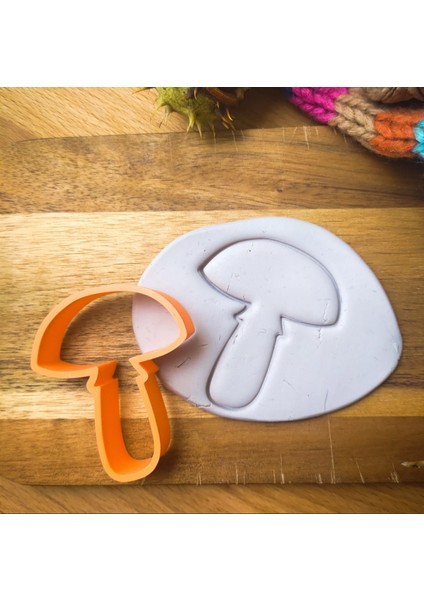 Mantar Kurabiye Kalıbı