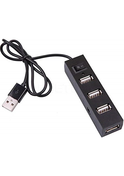 AL-4862 USB Çoklayıcı Hub 4 Port Anahtarlı