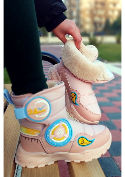 Ales Termal Yünlü Çocuk Kar Botu