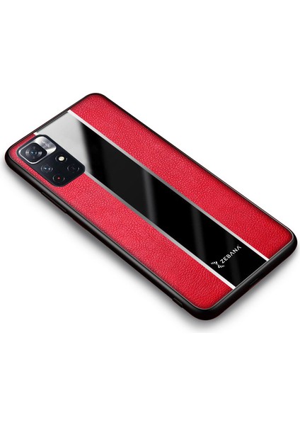 Xiaomi Redmi Note 11 Pro 4g Uyumlu Kılıf Zebana Premium Deri Kılıf Kırmızı fiyatları