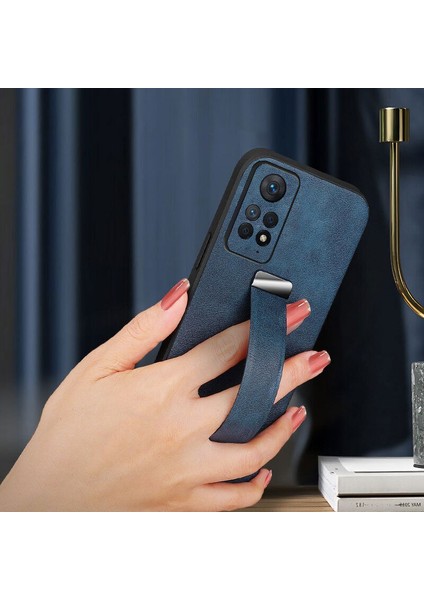Xiaomi Redmi Note 11 Pro 5g Kılıf Zebana Classic Deri Kılıf Lacivert fırsatları