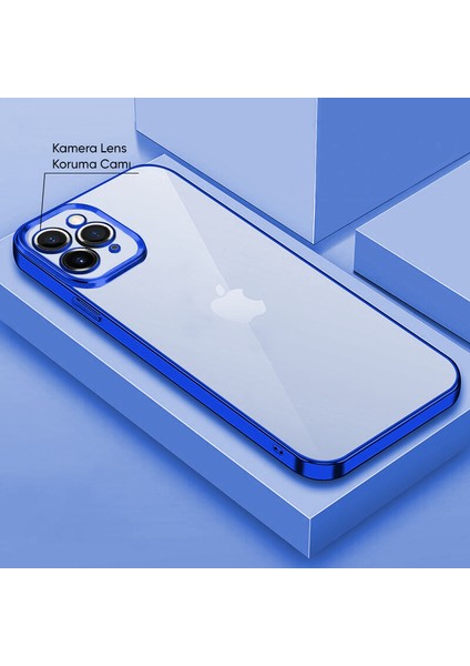 Apple iPhone 11 Pro Max Kılıf Live Silikon Kılıf Mavi