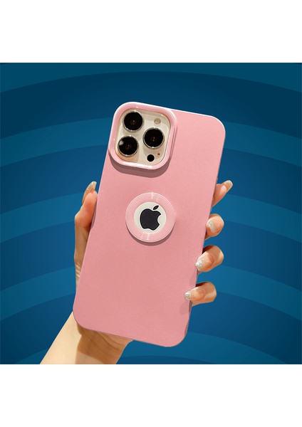 Apple iPhone 13 Pro Kılıf Zebana Candy Silikon Kılıf Rose Gold