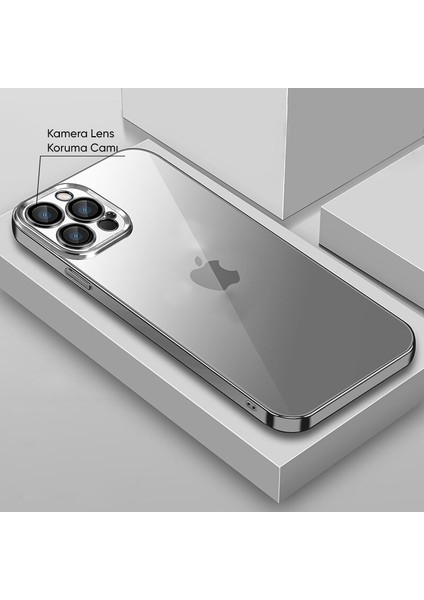 Apple iPhone 13 Pro Kılıf Live Silikon Kılıf Gri