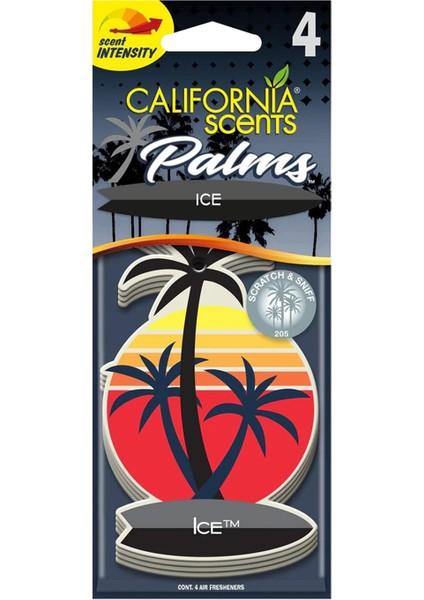 Palms™ "Ice" Asma Koku 4'lü Set