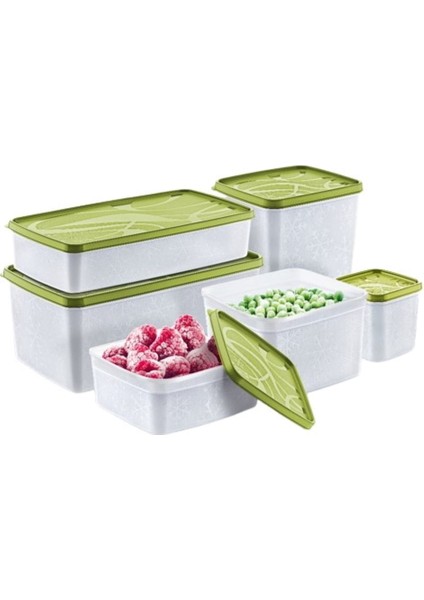No Frost Saklama Kabı 6'lı Set