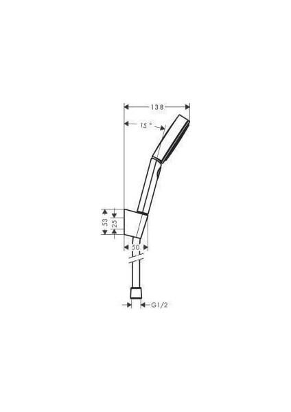 Pulsify Porter Duş Seti 1,6 M