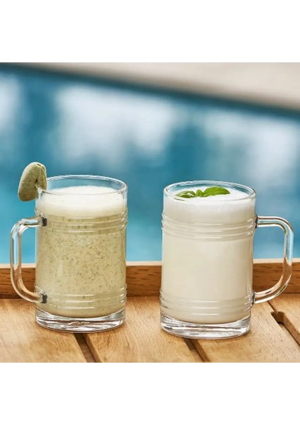 Tin Can Sert Kulplu Bardak 400 cc 6 Adet - 55673 fiyatları