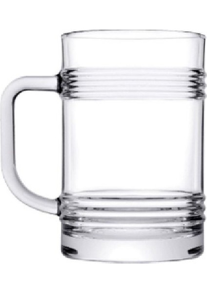 Tin Can Sert Kulplu Bardak 400 cc 6 Adet - 55673 modelleri