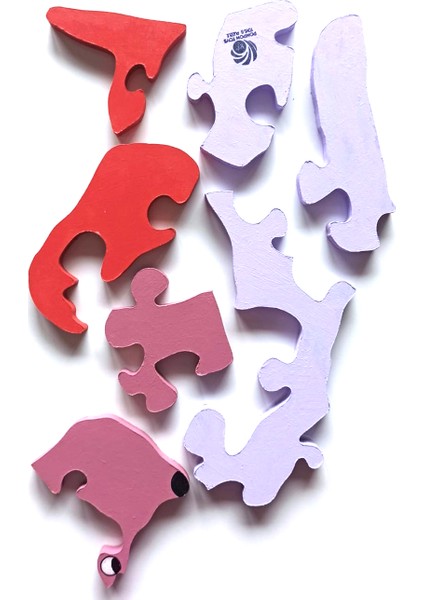 Sevimli Köpek Ahşap Puzzle Yapboz fiyatları