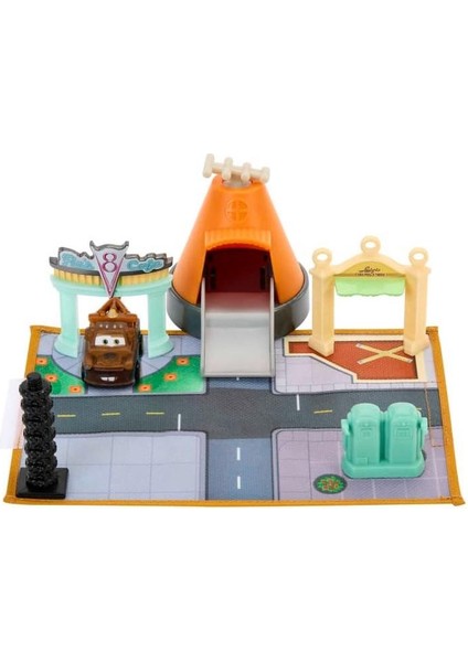 Pixar Cars Taşınabilir Oyun Seti HHW69-HJC45 modelleri