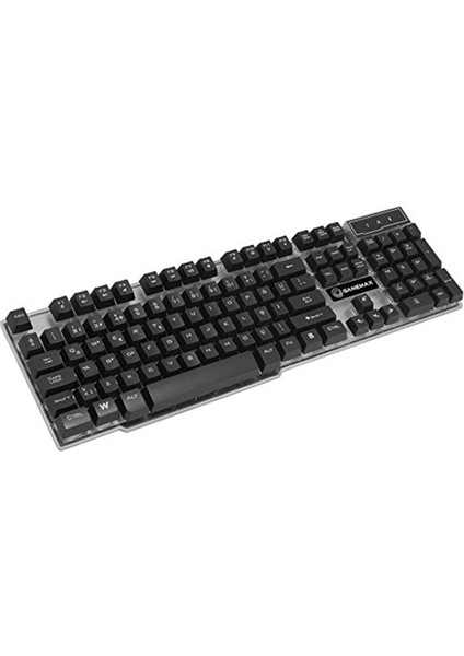 FK-G508QU Kablolu 3 Renk Işıklı Klavye