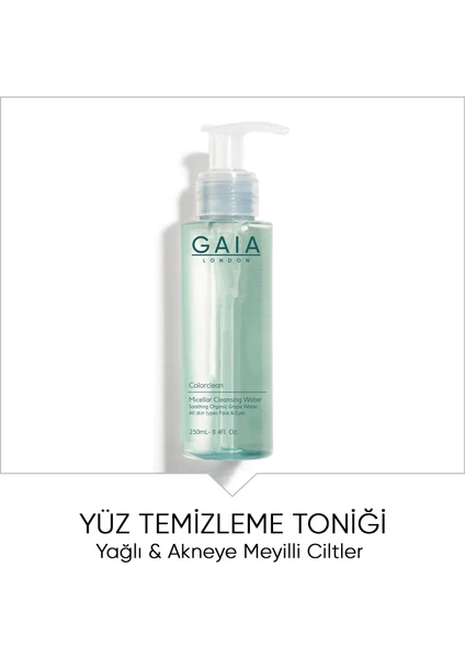 Gaia London Yüz Temizleme Tonik 250 ml