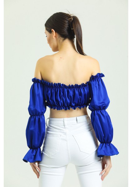 Mavi Crop Bluz fiyatları