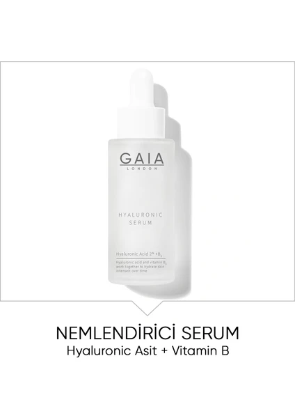 Gaia London Hyaluronic Asit + Vitamin B Serum 50ML