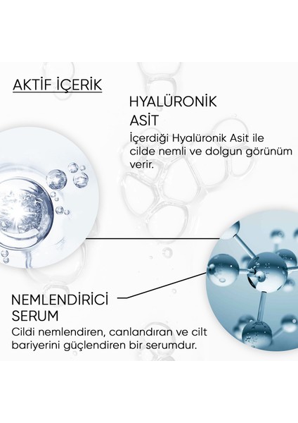 Hyaluronic Asit + Vitamin B Serum 50ML