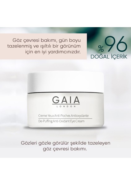 Gaia London Göz Çevresi Bakım Kremi 30 ml