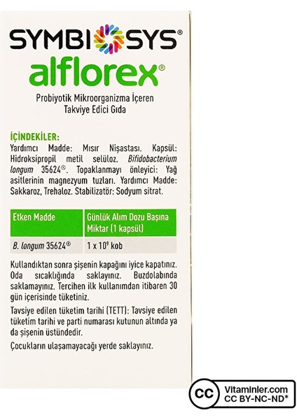 Alflorex Probiyotik 30 Kapsül modelleri
