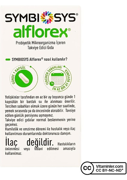 Alflorex Probiyotik 30 Kapsül indirimleri