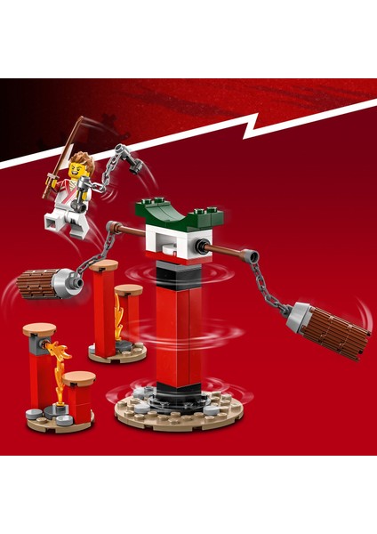 NINJAGO® Yaratıcı Ninja Yapım Parçası Kutusu 71787 - 5 Yaş ve Üzeri Çocuklar için Araçlar, Dövüş Okulu ve Minifigürler İçeren Yaratıcı Oyuncak Yapım Seti (530 Parça)