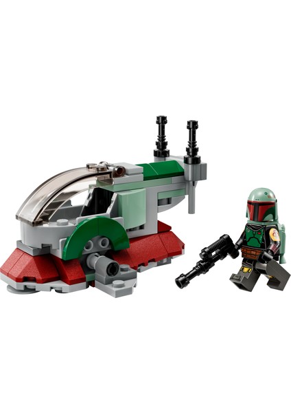 ® Star Wars Boba Fett'in Starship'i Mikro Savaşçı 75344 - 6 Yaş ve Üzeri Çocuklar için Oyuncak Yapım Seti (85 Parça)