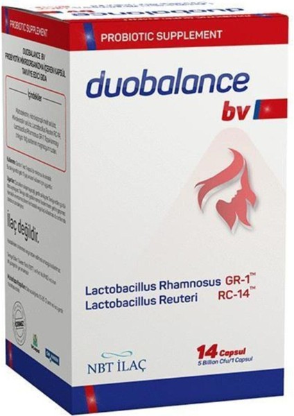 Nbt Ilaç Nbt Life Duobalance Bv Probiyotik 14 Kapsül