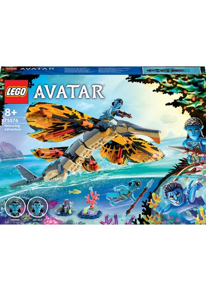 ® Avatar Skimwing Macerası 75576 - 8 Yaş ve Üzeri Için 2 Minifigür Içeren Eğlenceli Oyuncak Yapım Seti (259 Parça)