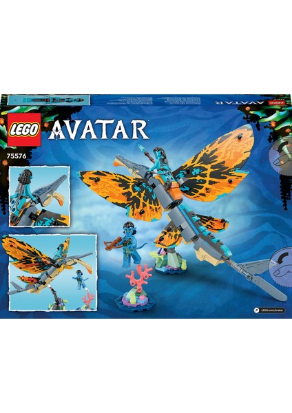 ® Avatar Skimwing Macerası 75576 - 8 Yaş ve Üzeri Için 2 Minifigür Içeren Eğlenceli Oyuncak Yapım Seti (259 Parça)