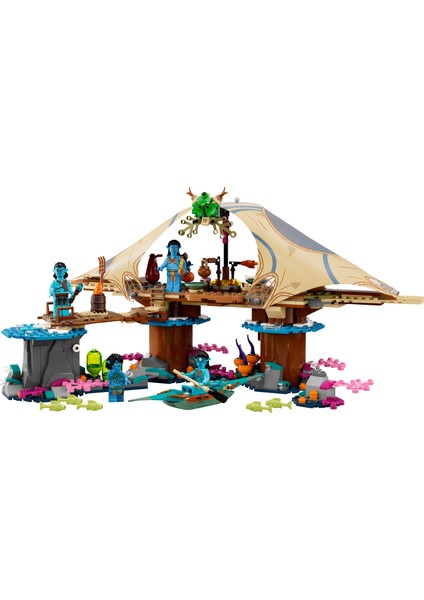 ® Avatar Metkayina Resif Evi 75578 - 9 Yaş ve Üzeri Çocuklar Için 4 Minifigür Içeren Koleksiyonluk Yaratıcı Oyuncak Yapım Seti (528 Parça)