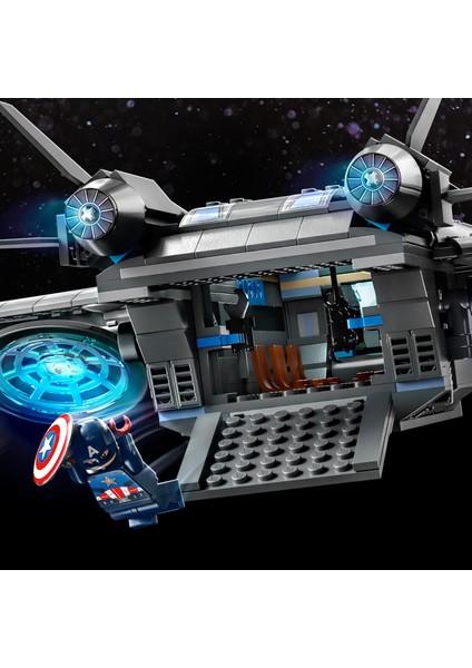 Marvel Avengers Quinjeti 76248 - 9 Yaş ve Üzeri Çocuklar Için Avengers Uçağı ve Minifigürler Içeren Yaratıcı Oyuncak Yapım Seti (795 Parça)