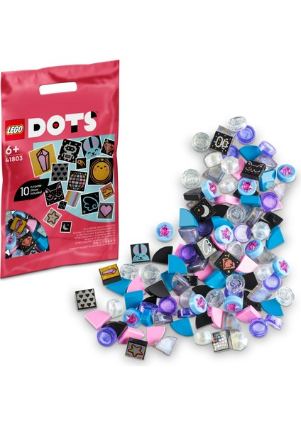 ® Dots Ekstra Dots Seri 8 # Sim ve Işıltı 41803 - 6 Yaş ve Üzeri Çocuklar Için Ekstra Yaratıcı Kendin Yap Süsleme Seti (115 Parça)