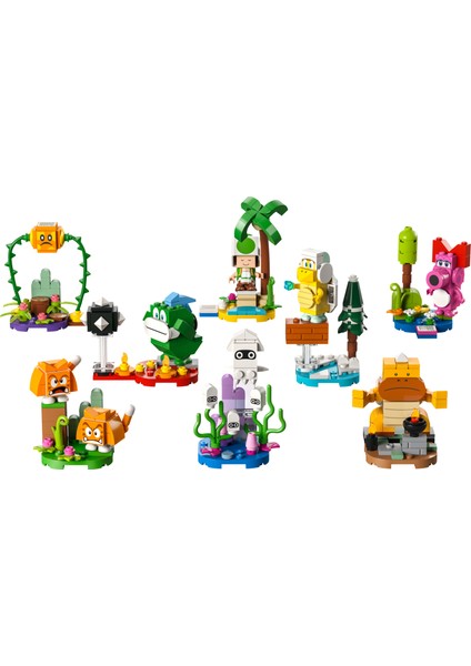 ® Super Mario# Karakter Paketleri # Seri 6 71413 - 7 Yaş ve Üzeri Çocuklar Için Koleksiyonluk Oyuncak Yapım Seti