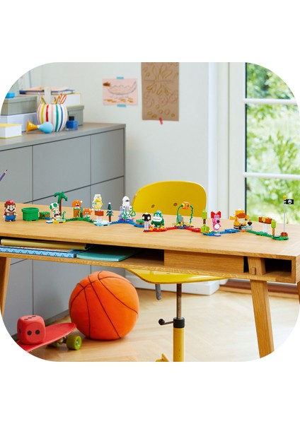 ® Super Mario# Karakter Paketleri # Seri 6 71413 - 7 Yaş ve Üzeri Çocuklar Için Koleksiyonluk Oyuncak Yapım Seti
